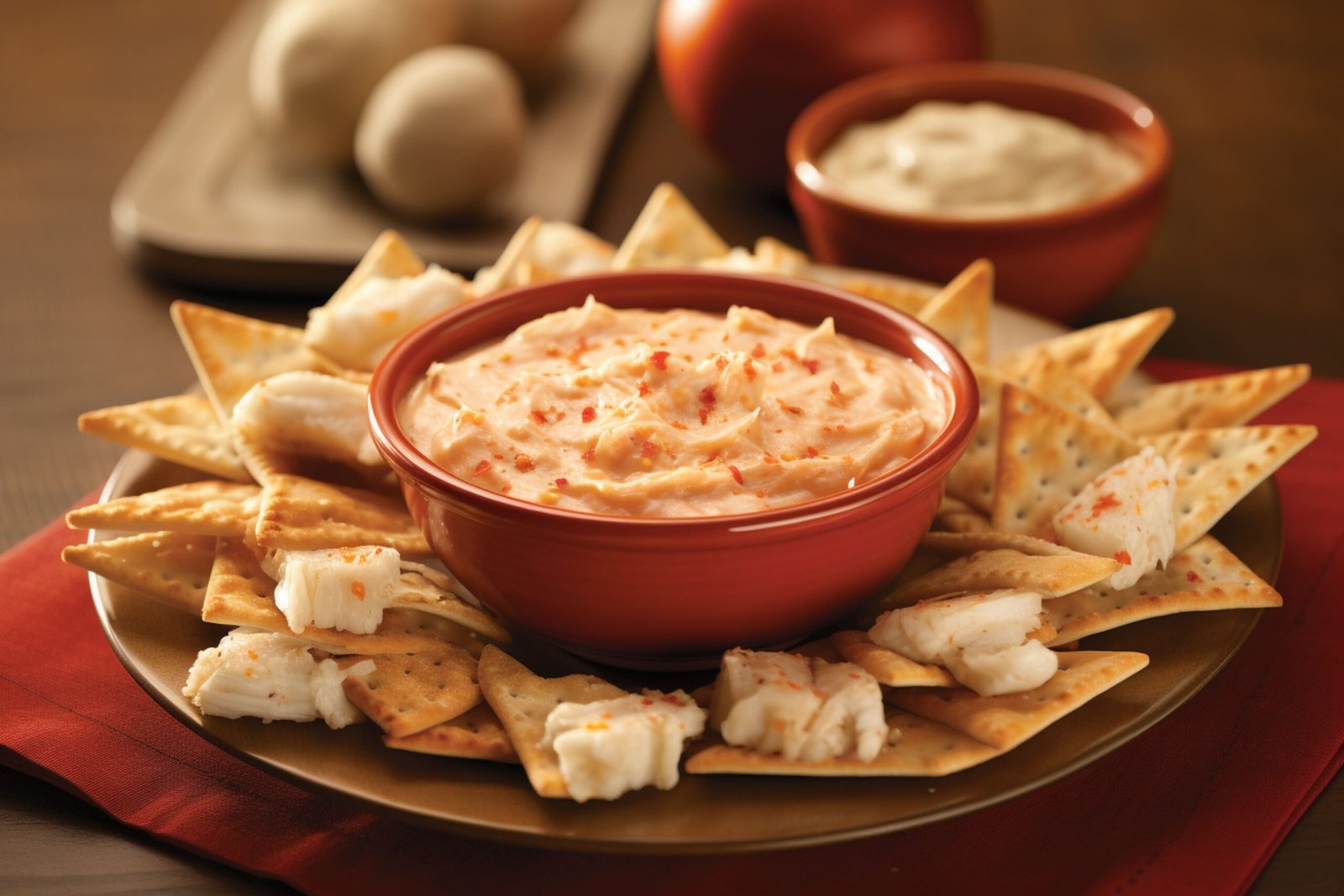 Home frito de cangrejo con salsa picante(1)