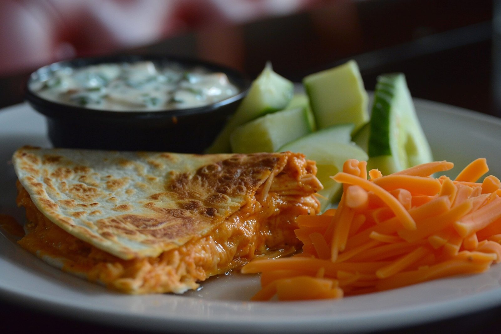 Home quesadilla de pollo de bufalo y quesadillas de felicidad(1)